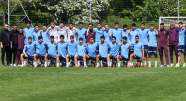 Trabzonspor 19 Yaş Altı Takımı, UEFA Gençlik Ligi finali hazırlıklarını tamamladı (Foto Galeri)