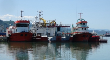Balık av sezonu bitti, onların sezonu başladı (Foto Galeri)