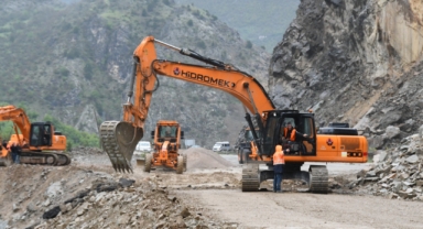Gümüşhane-Giresun kara yolu ulaşıma açıldı (Foto Galeri) 