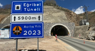 Karadeniz'den iç bölgelere yolculuk Eğribel Tüneli ile güvenli hale geldi (Foto Galeri) 