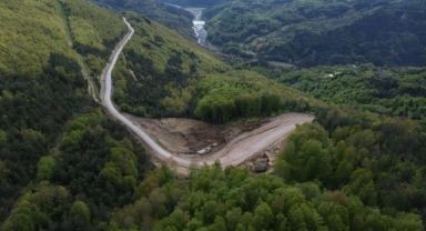 Kastamonu-Çatalzeytin kara yolu yeniden ulaşıma açıldı (Foto Galeri) 