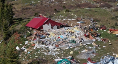 Sis Dağı’nda yaşanan çığ felaketinin boyutu karlar eriyince ortaya çıktı (Foto Galeri) 
