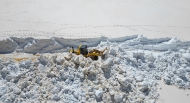 Soğanlı Dağları'nda mayısta karla mücadele (Foto Galeri)