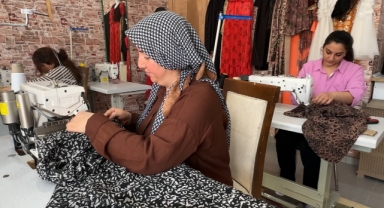 4 çocuk annesinden istihdam (Foto Galeri) 