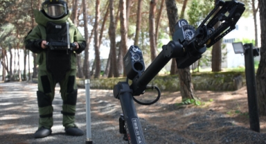 Bomba uzaktan müdahale aracı ‘TMR-II Halil' jandarmanın hayat kurtaran yardımcısı (Foto Galeri)