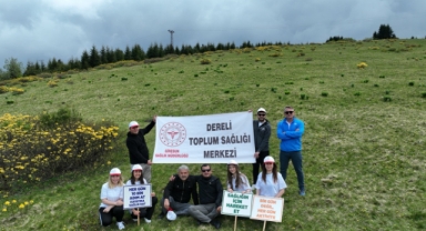 Giresun'da, Tütünsüz Yaşam İçin Doğa Yürüyüşü (Foto Galeri) 