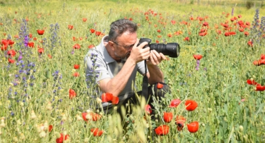 Rengarenk çiçeklerin süslediği araziler ilgi görüyor (Foto Galeri) 