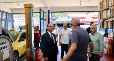 Vali Serdengeçti, Giresun Sanayi Sitesi Esnafıyla Bir Arada (Foto Galeri)  