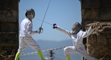 Yetenek taramasıyla keşfedilen eskrim sporcuları, geleceğe hazırlanıyor (Foto Galeri)