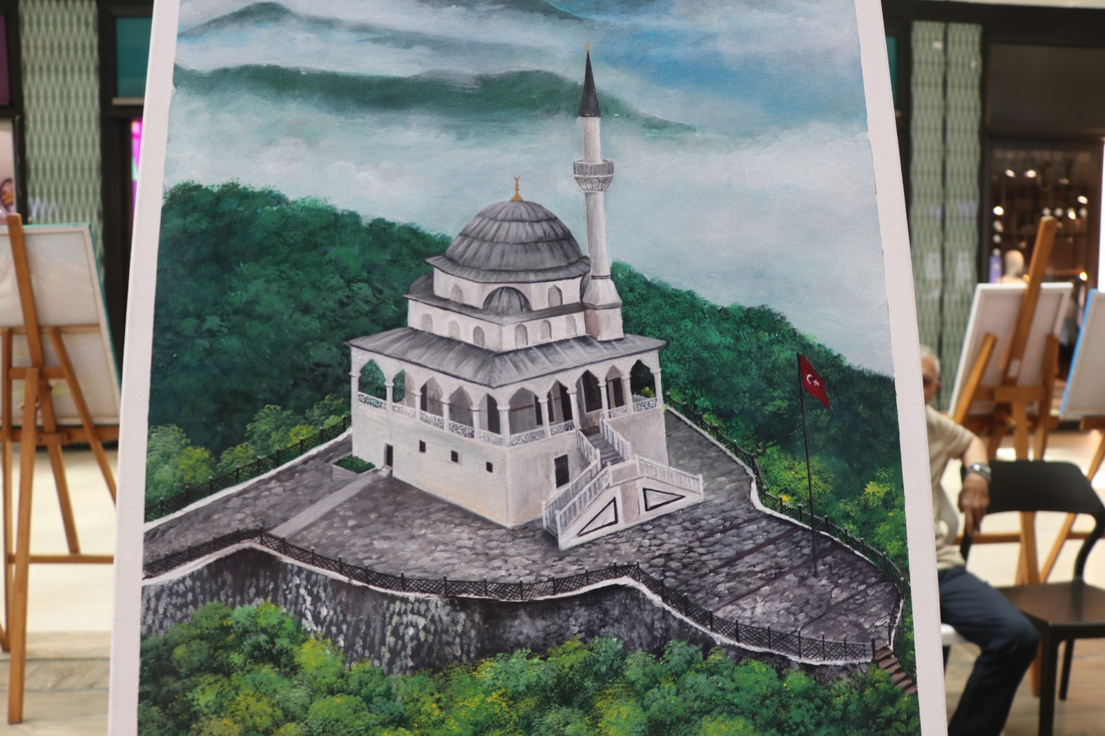 Huzurevi sakinlerinin el emeği ürünleri sergilendi (Foto Galeri) 