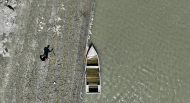 Batı Karadeniz'de kuraklık o barajdaki su seviyesini düşürdü (Foto Galeri) 