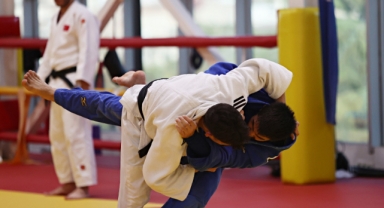 Milli judocular, Samsun'daki ortak kampta şampiyonalara hazırlanıyor (Foto Galeri) 