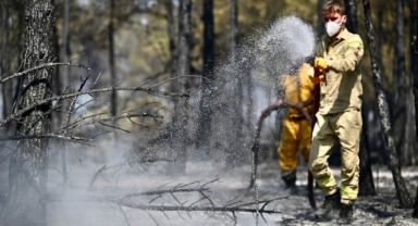 Orman kahramanları, Karabük'te 6 gündür alevlerle mücadele ediyor (Foto Galeri) 