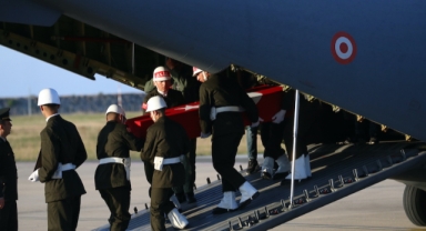 Şehit Uzman Çavuş Kani Obi'nin cenazesi, memleketi Ordu'ya getirildi (Foto Galeri)