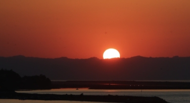 Giresun'da muhteşem gün batımı (Foto Galeri)