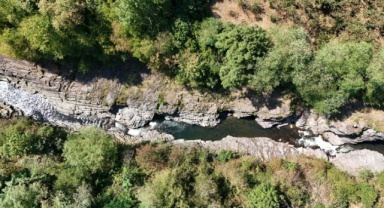 Ordu'daki Küpkaya Kanyonu'nda ziyaretçi yoğunluğu yaşanıyor (Foto Galeri) 