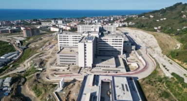 Ordu Şehir Hastanesinin yapım çalışmaları devam ediyor (Foto Galeri) 