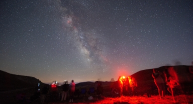 Perseid Meteor Yağmuru Giresun'da Görsel Şölene Dönüştü (Foto Galeri)