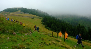 Giresun’un Dağcıları Karadeniz’in Saklı Cennetinde! (Foto Galeri)