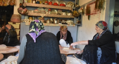 Kadınların kışlık yiyecek mesaisi başladı (Foto Galeri) 