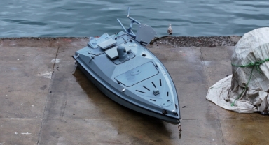 Karadeniz'in o kentinde balıkçılar tarafından insansız deniz aracı bulundu (Foto Galeri) 