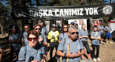 Kartalkaya'daki otel yangınında hayatını kaybedenler spor etkinliğiyle anıldı (Foto Galeri) 