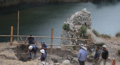 Samsun'daki Asarkale'de sarnıç, mabet ve basamaklı tünel gibi yapılar ortaya çıkarıldı (Foto Galeri)