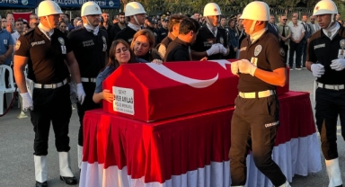 Şehit Polis Ömer Amilağ Son Yolculuğuna Uğurlandı: Törende Gözyaşları Sel Oldu (Foto Galeri)