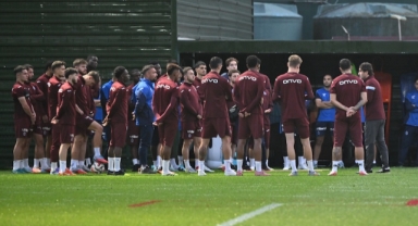 Trabzonspor, Kayserispor maçının hazırlıklarına başladı (Foto Galeri)