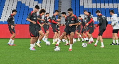 Ümit Milli Futbol Takımı, Hırvatistan maçının hazırlıklarını tamamladı (Foto Galeri) 