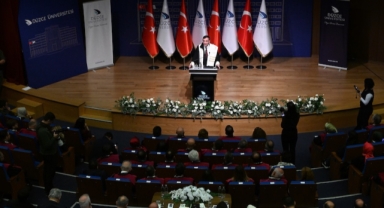 Cumhurbaşkanı Yardımcısı Yılmaz'a 'fahri profesörlük' ünvanı verildi (Foto Galeri)