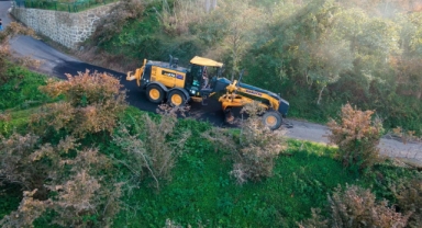 Giresun'da Köy Yolları Yenileniyor, Ulaşım Konforu Artıyor! (Foto Galeri)