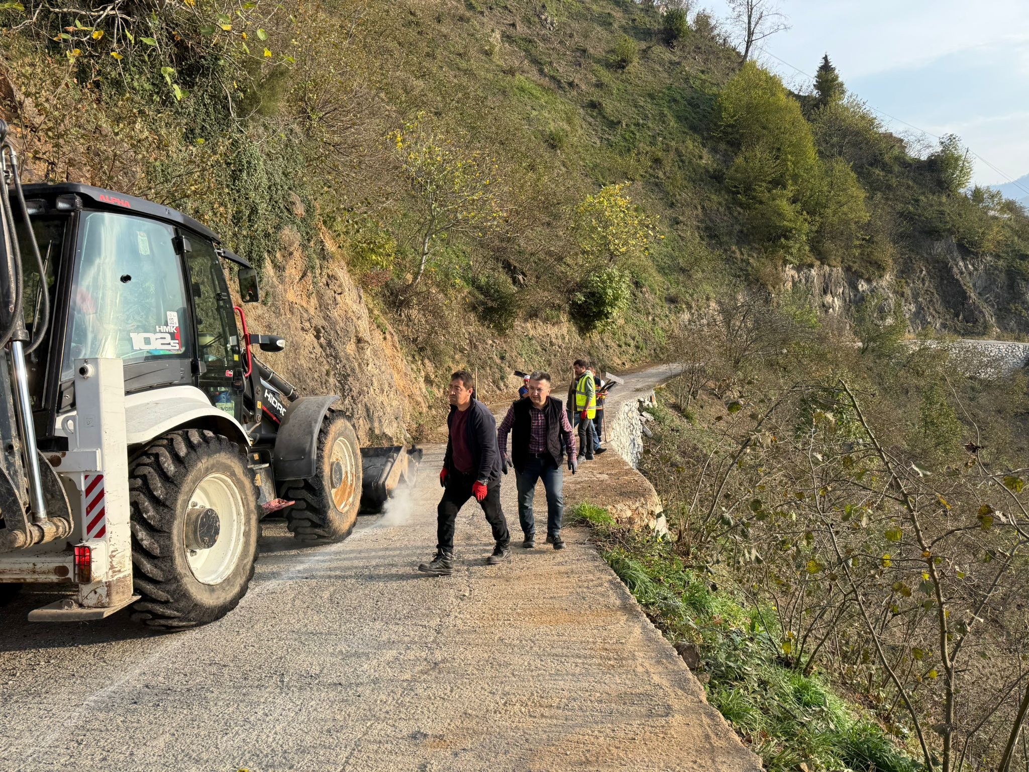 Doğankent Belediyesi, Hizmet İçin Gece Gündüz Sahada (Foto Galeri)