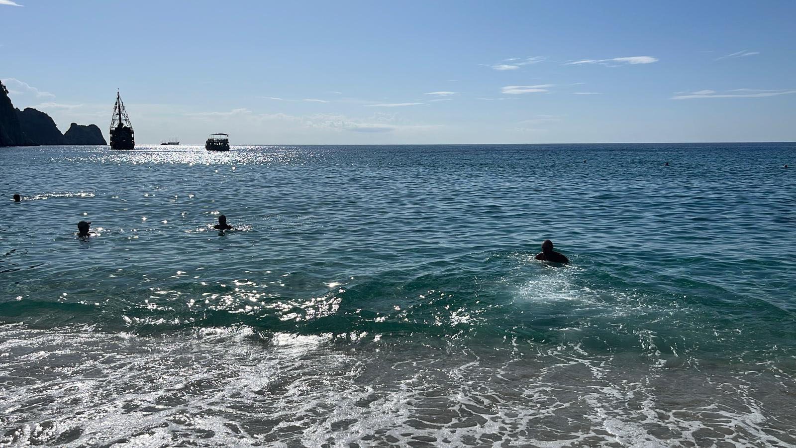 Kasım ayında deniz keyfi (Foto Galeri) 