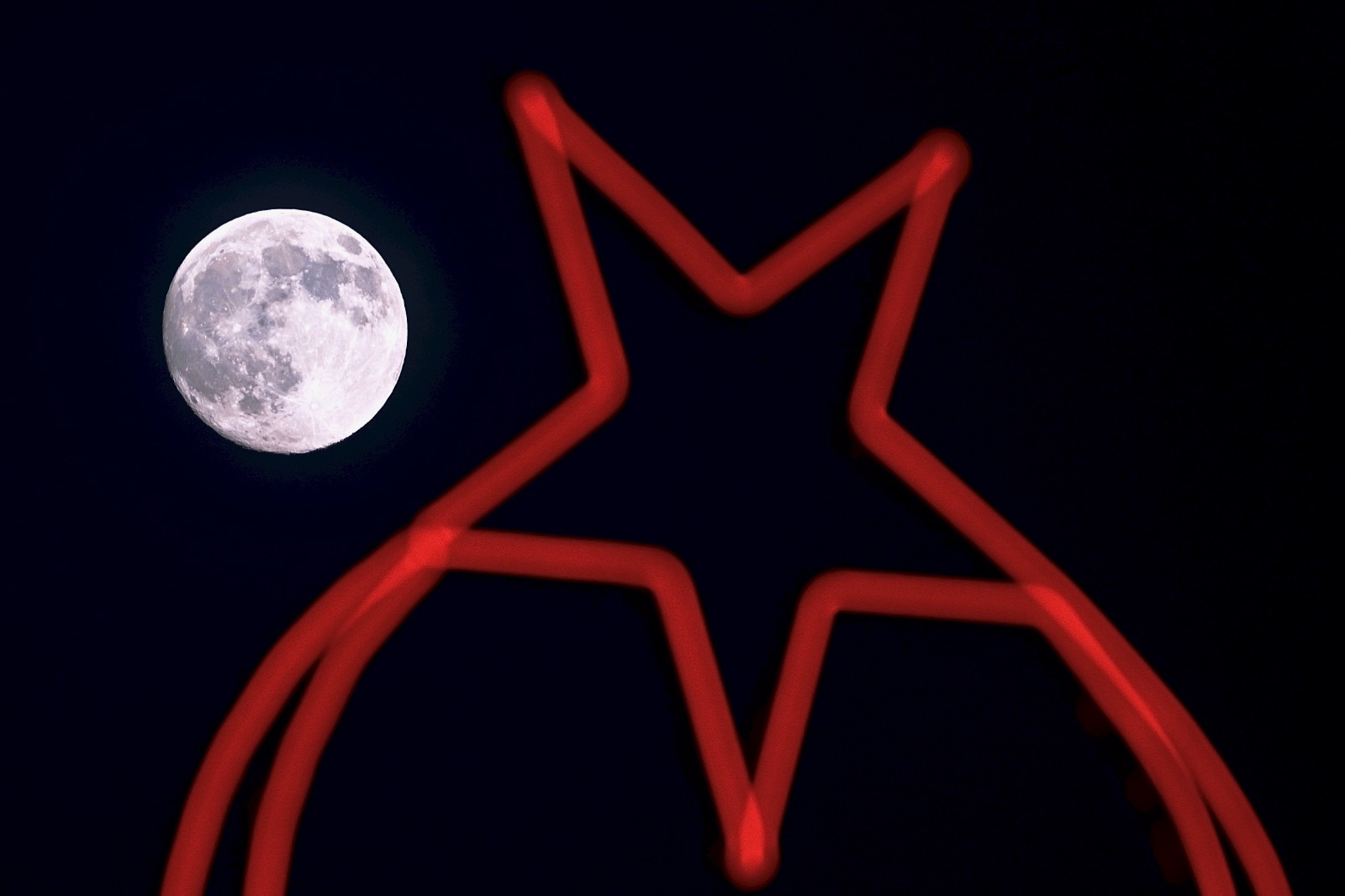 Düzce'de dolunay (Foto Galeri) 