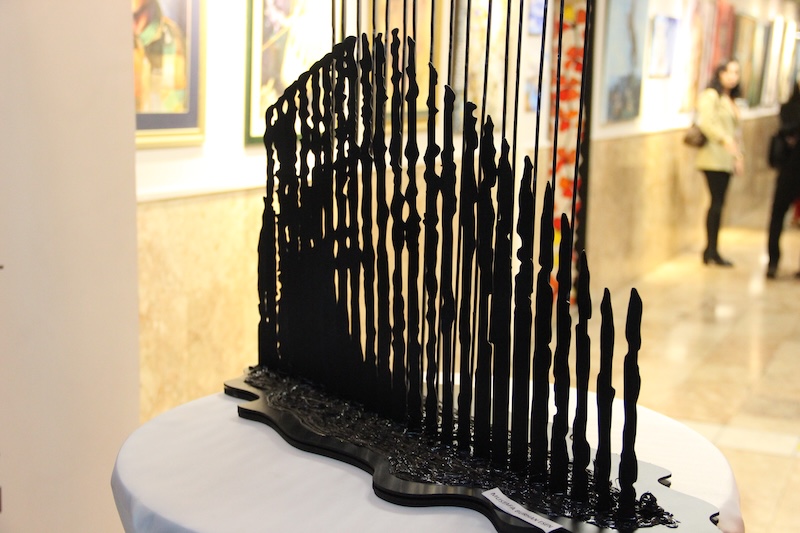 Sanatçılar resimlerini şehit öğretmenler için yaptı (Foto Galeri)