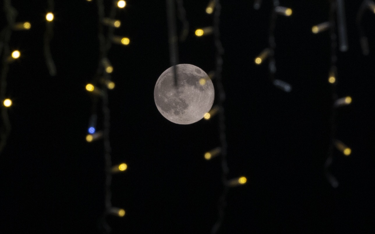 Bolu'da dolunay görsel şölen oluşturdu (Foto Galeri) 