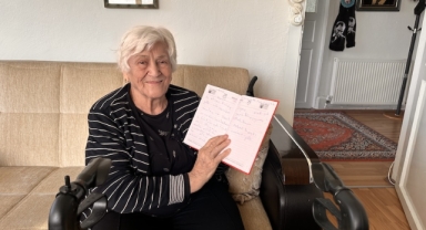 97 yaşındaki Hanife teyze 30 yıldır günlük tutuyor (Foto Galeri)