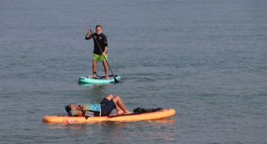Karadeniz'de kürek sörfü yaygınlaşıyor (Foto Galeri) 