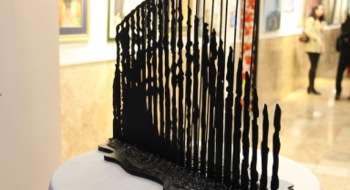 Sanatçılar resimlerini şehit öğretmenler için yaptı (Foto Galeri)