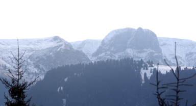 Karadeniz'in o kentinde kar yağışı! (Foto Galeri) 