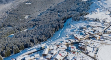 Kümbet Yaylası’nda yeşilden beyaza mevsim geçişi (Foto Galeri)