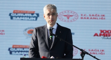 Sağlık Bakanı Memişoğlu, Samsun’da 100 Yeni Ambulansın Teslim Törenine Katıldı (Foto Galeri)