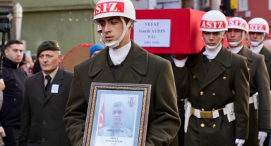 Van'da rahatsızlanarak vefat eden asker, Giresun'da toprağa verildi (Foto Galeri) 