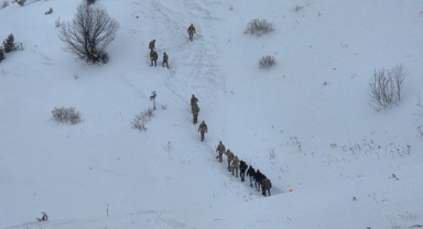Artvin'de çığ altında kalan 2 kişiyi arama çalışmaları sürüyor (Foto Galeri)