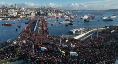 Binlerce vatandaş Filistin için buluştu (Foto Galeri) 