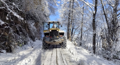 Giresun'da Zorlu Kış Şartlarına Karşı Topyekûn Mücadele! (Foto Galeri) 