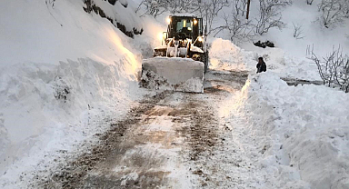 Giresun'da eğitime kar engeli