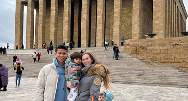 Giresunsporlu Alexis Perez, Anıtkabir'i ziyaret etti