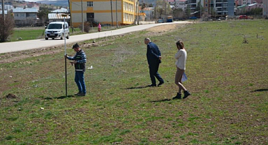 Alucra'da doğalgaz çalışmaları başladı